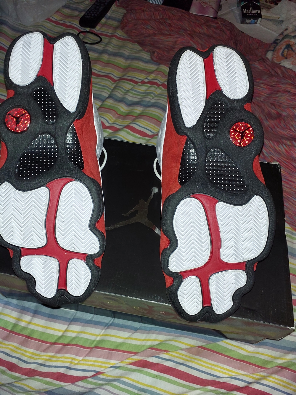 Nike Air Jordan 13 Retro White/Black Varsity Red CHICAGO 2010 - Picture 12 of 16